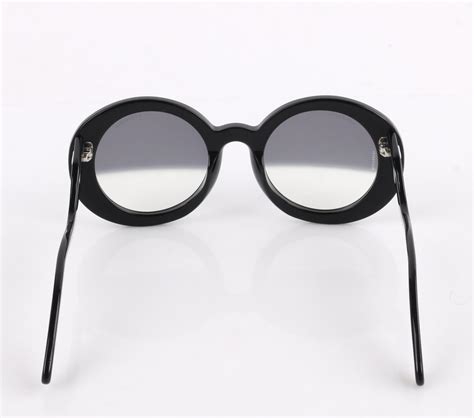 2007 Model S5018 Chanel Round Half Tinted Sunglasses 